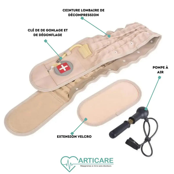 Ceinture Lombaire de Décompression  | ArtiCare™ ArtiCare
