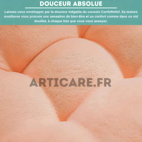 ConfoRelief : Coussin Révolutionnaire qui Apaise le Dos et Enveloppe de Douceur | ArtiCare™ - ArtiCare